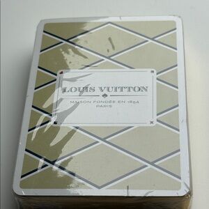 New Louis Vuitton Vuitton high end deco 
Geometric Cards playing poker cards ⭐️